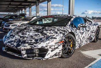 Awesome camo Lamborghini at Exotics Racing.