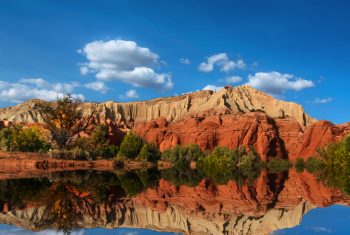 Where is the snow? At Snow Canyon State Park.